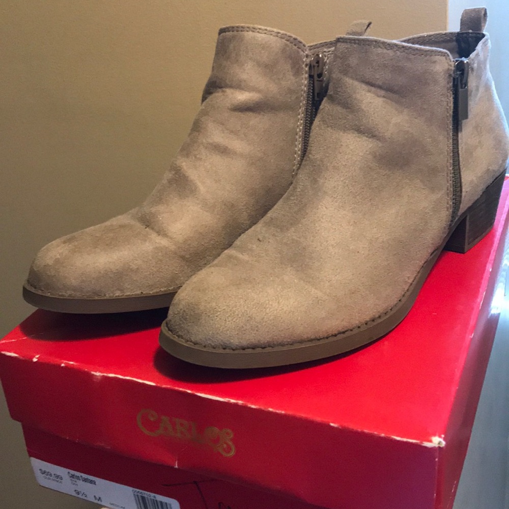 Taupe Ankle Boots